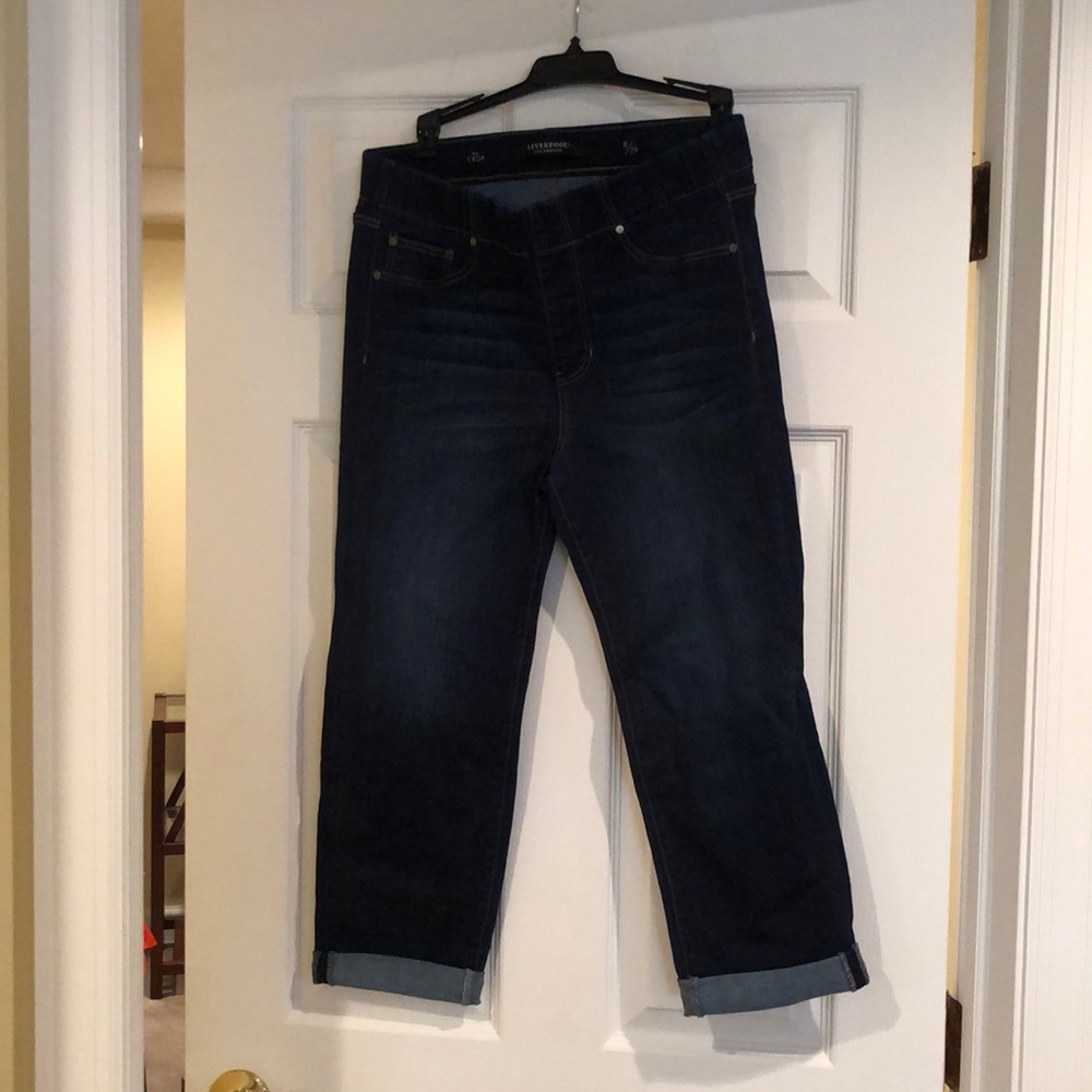 Liverpool crop jeans